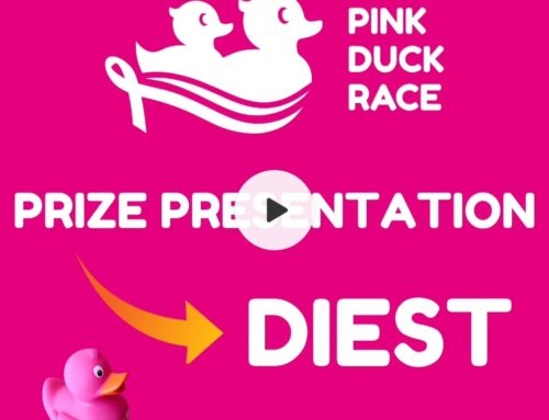 #pinkduckrace Prize presentation @ Diest